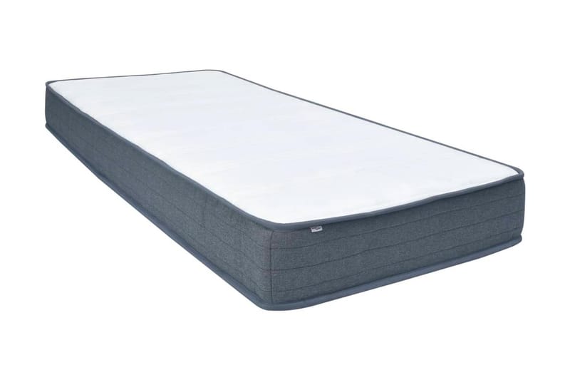 Resårmadrass 200x100x20 cm - Vit - Möbler - Säng - Madrasser - Resårmadrass & resårbotten