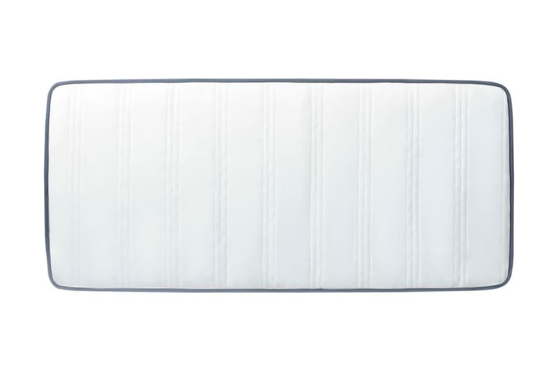 Resårmadrass 200x120x20 cm - Vit - Möbler - Säng - Madrasser - Resårmadrass & resårbotten