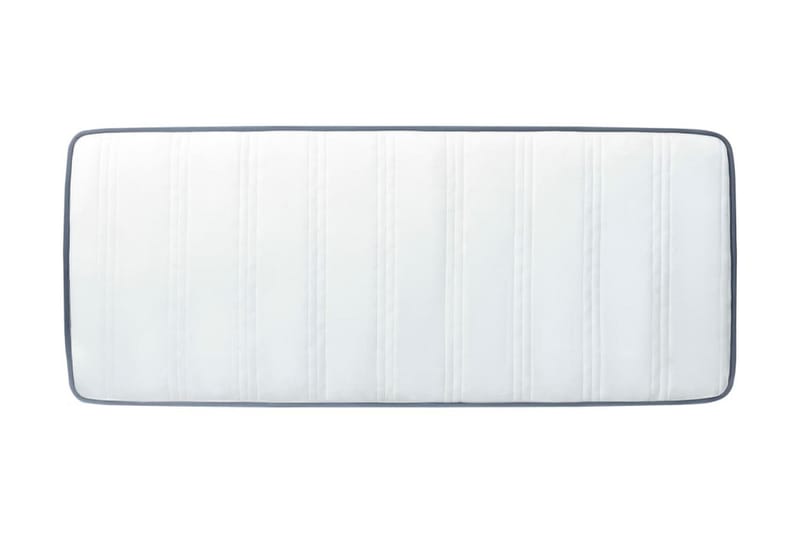 Resårmadrass 200x80x20 cm - Vit - Möbler - Säng - Madrasser - Resårmadrass & resårbotten