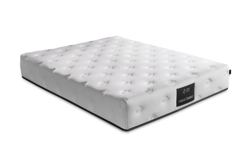 Resårmadrass 90x190 cm, Vit