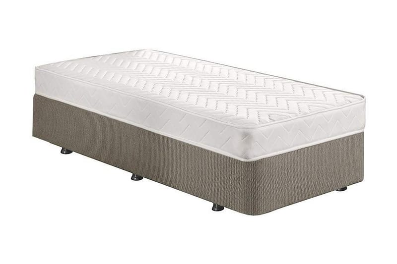 Resårmadrass 90x200 cm - Vit - Möbler - Säng - Madrasser - Resårmadrass & resårbotten