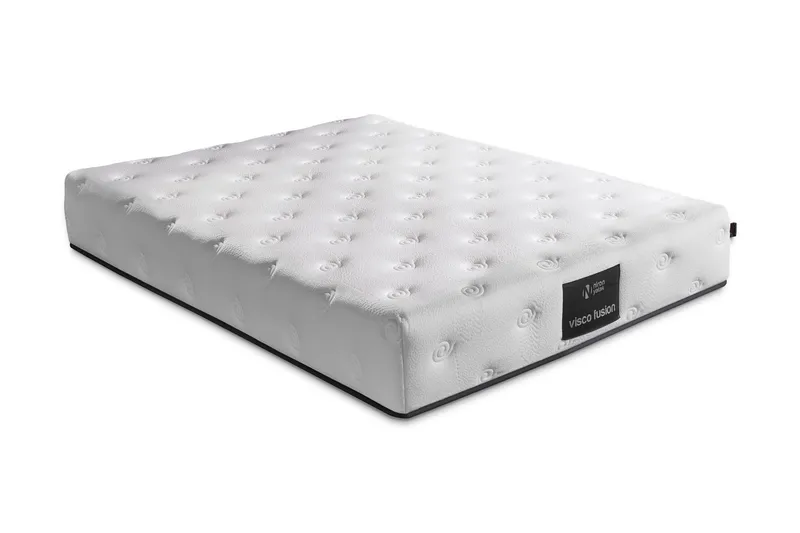 Resårmadrass 90x200 cm, Vit