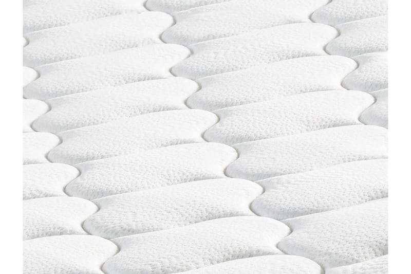 Resårmadrass 90x200 cm - Vit/Orange - Möbler - Säng - Madrasser - Resårmadrass & resårbotten