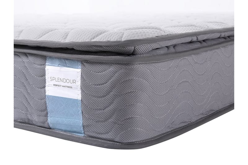 Splendour Resårmadrass 180 200 cm  Vit - Vit - Möbler - Säng - Madrasser - Resårmadrass & resårbotten
