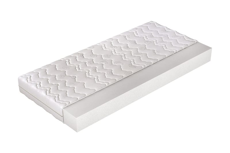 Standard Primo Madrass 200x160x15 cm - Grå/Vit - Möbler - Säng - Madrasser - Resårmadrass & resårbotten
