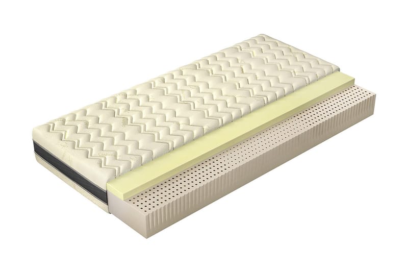 Vitea Madrass 200x80x19 cm - Beige - Möbler - Säng - Madrasser - Resårmadrass & resårbotten