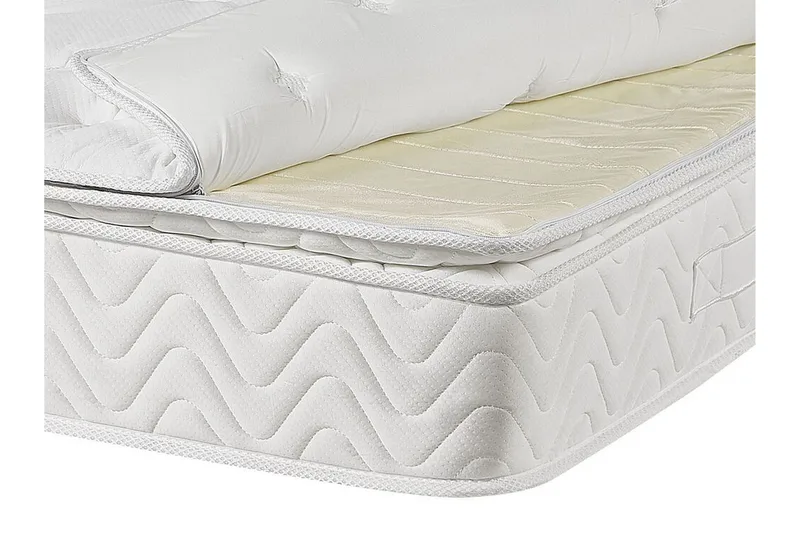 Luxusa Skummadrass 140x200 cmmed Avtagbar Klädsel - Beige - Möbler - Säng - Madrasser - Skummadrass