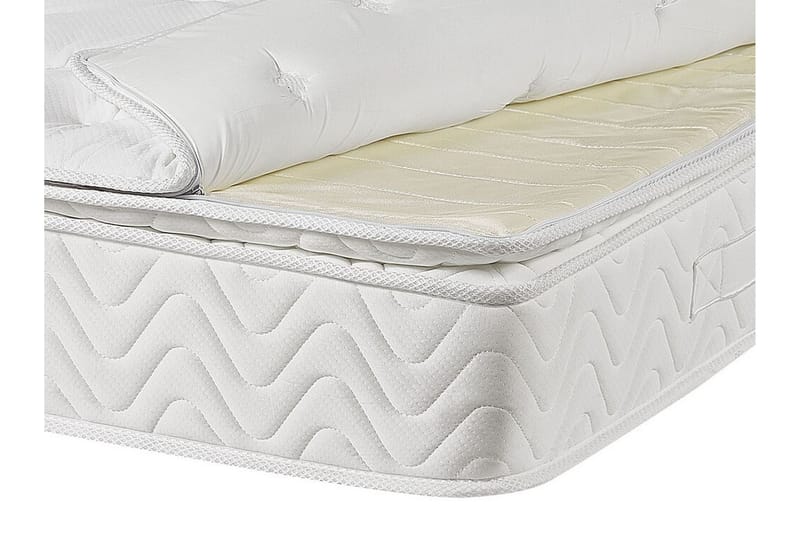 Luxusa Skummadrass 160x200 cmmed Avtagbar Klädsel - Beige - Möbler - Säng - Madrasser - Skummadrass