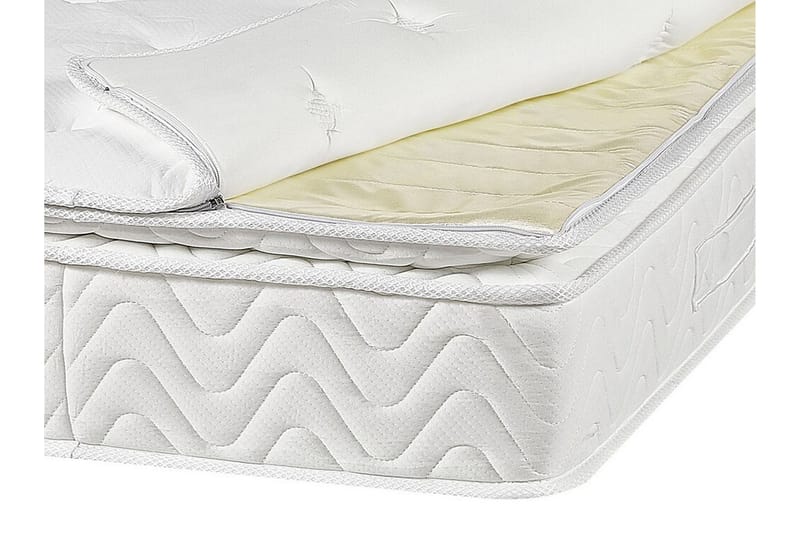 Luxusa Skummadrass 90x200 cmmed Avtakbart Trekk - Beige - Möbler - Säng - Madrasser - Skummadrass