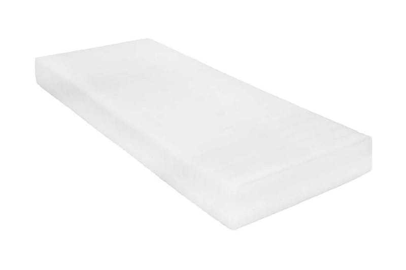 Madrass 120x200 cm 7 zoner PU-skum 16 cm H2 H3 - Vit - Möbler - Säng - Madrasser - Skummadrass