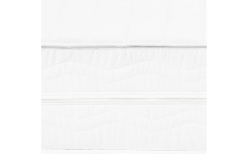 Madrass 120x200 cm viskoelastiskt minnesskum 18 cm - Vit - Möbler - Säng - Madrasser - Skummadrass