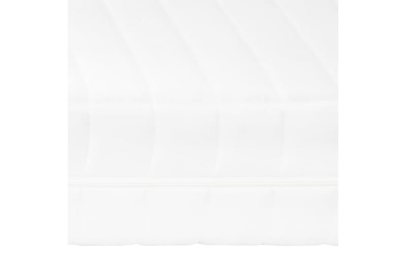 Madrass 160x200 cm 7 zoner PU-skum 16 cm H2 H3 - Vit - Möbler - Säng - Madrasser - Skummadrass
