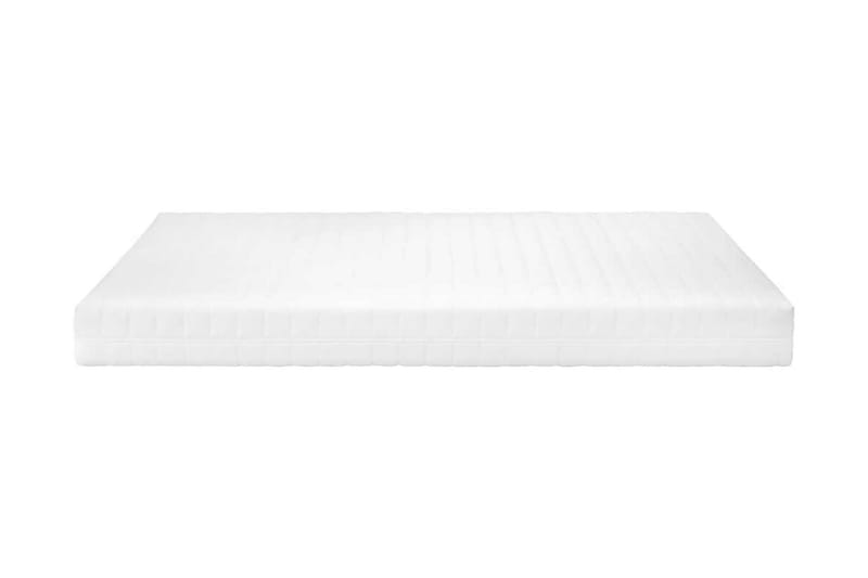 Madrass 80x200 cm 7 zoner PU-skum 16 cm H2 H3 - Vit - Möbler - Säng - Madrasser - Skummadrass