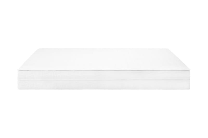 Madrass 80x200 cm viskoelastiskt minnesskum 18 cm - Vit - Möbler - Säng - Madrasser - Skummadrass