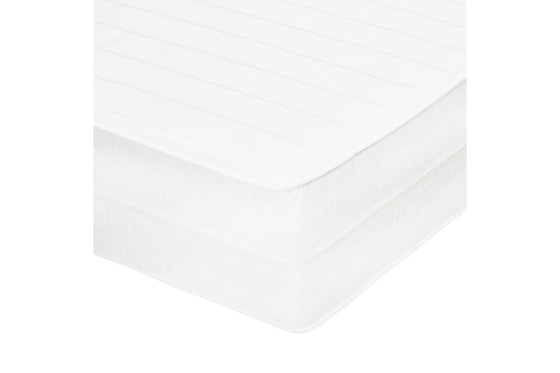 Madrass 80x200 cm viskoelastiskt minnesskum 18 cm - Vit - Möbler - Säng - Madrasser - Skummadrass