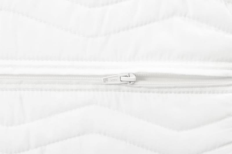 Madrass 90x200 cm viskoelastiskt minnesskum 18 cm - Vit - Möbler - Säng - Madrasser - Skummadrass