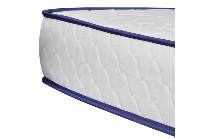 Madrass med memoryskum 200x160x17 cm - Vit - Möbler - Säng - Madrasser - Skummadrass