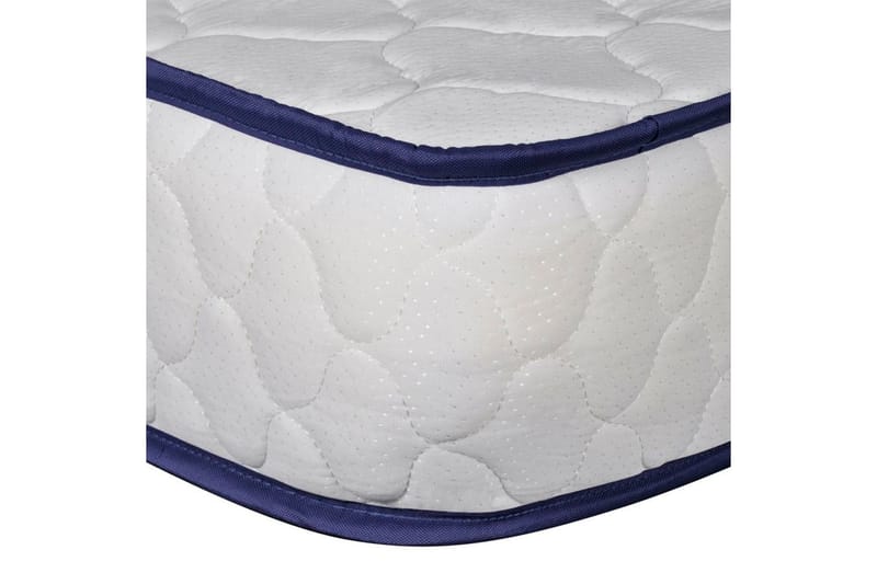 Madrass med memoryskum 200x160x17 cm - Vit - Möbler - Säng - Madrasser - Skummadrass