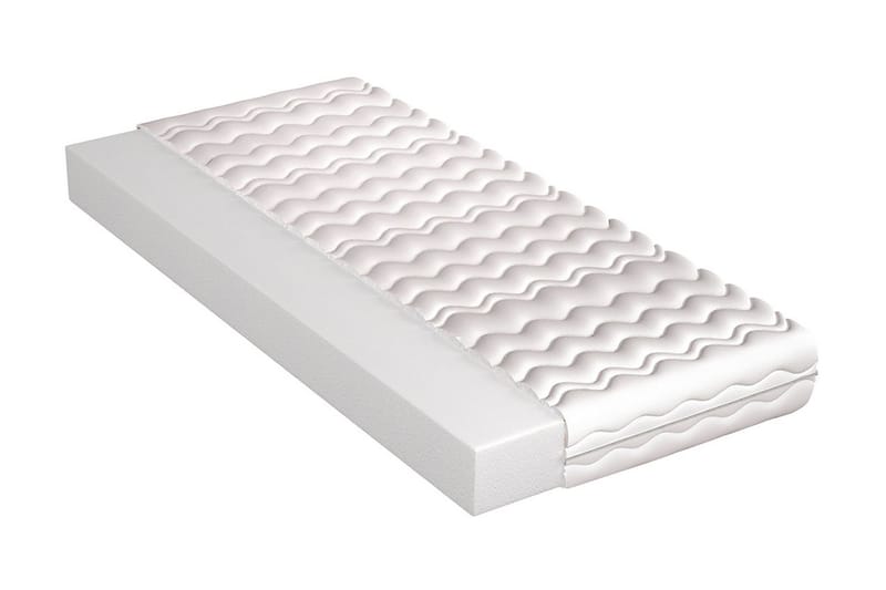 Manetto Madrass 90x200 Skum 10 cm - Vit - Möbler - Säng - Madrasser - Skummadrass