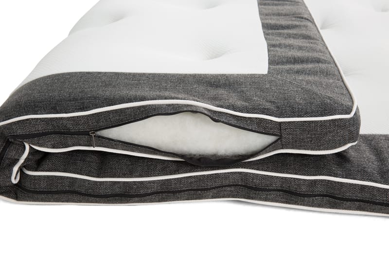 Superior Lyx Bäddmadrass Mörkgrå - 160x200 - Möbler - Säng - Madrasser - Bäddmadrass