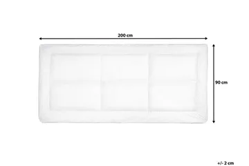 Trivor Bäddmadrass 90x200 cm - Vit - Möbler - Säng - Madrasser - Bäddmadrass