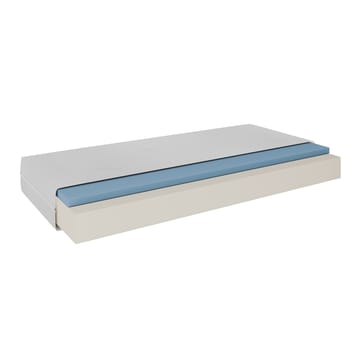 Urek Skummadrass  90x200 cm - vit, ljusblå och beige - Möbler - Säng - Madrasser - Skummadrass