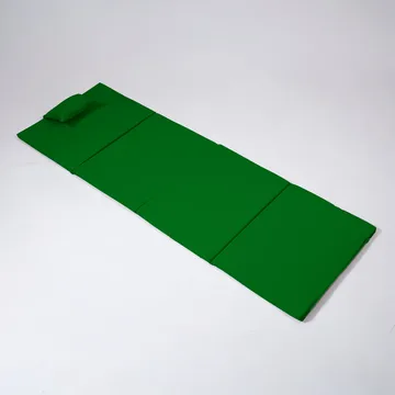 Wylen Fällbar Bäddbar Skummadrass 55x180 cm i Textil - Grön - Möbler - Säng - Madrasser - Skummadrass