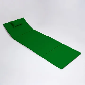 Wylen Fällbar Bäddbar Skummadrass 55x180 cm i Textil - Grön - Möbler - Säng - Madrasser - Skummadrass