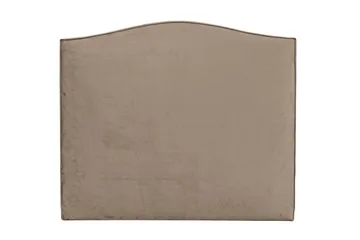 Malta Komplett Sängpaket – Kontinentalsäng 160x200 cm i Tyg med Sänggavel + Bäddmadrass - Taupe - Möbler - Säng - Komplett sängpaket