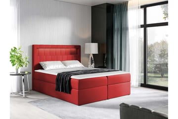 Masone Sängpaket Kontinentalsäng 180x200 cm - Röd - Möbler - Säng - Komplett sängpaket