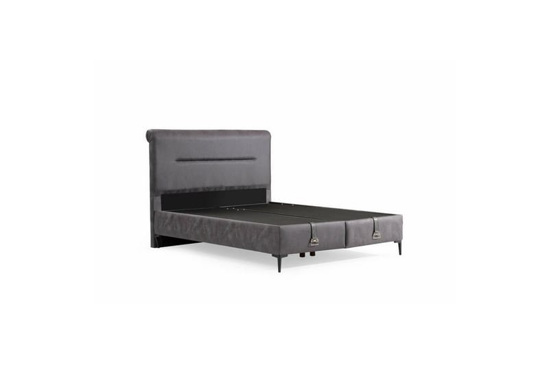 Matbar Sängram 100x200 cm - Mörkgrå - Möbler - Säng - Sängram & sängstomme