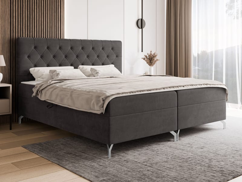 Mavik Sängpaket Kontinentalsäng med förvaring 160x200 cm - Möbler - Säng - Kontinentalsäng
