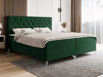 Mavik Sängpaket Kontinentalsäng med förvaring 180x200 cm - grön - Möbler - Säng - Kontinentalsäng