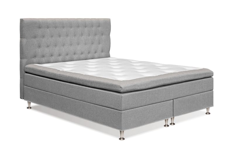 Meja Sängpaket 160x200 - Ljusgrå - Möbler - Säng - Komplett sängpaket