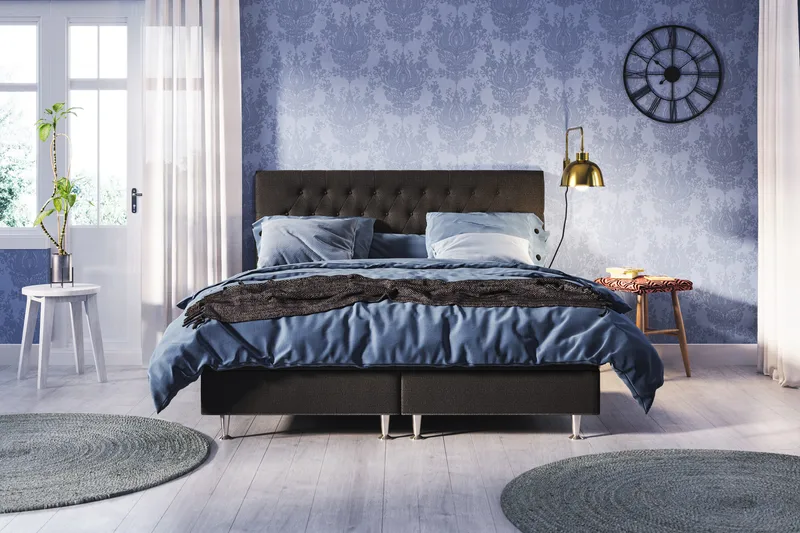 Meja Sängpaket 160x200 - Svart - Möbler - Säng - Komplett sängpaket
