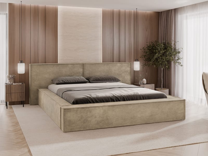 Melor Sängram 180x200 cm - beige - Möbler - Säng - Sängram & sängstomme
