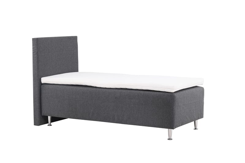 Mesa Sängpaket Ramsäng 90x200 cm - Mörkgrå - Möbler - Säng - Komplett sängpaket