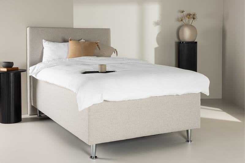 Mesa Sängpaket Ramsäng 120x200 cm - Beige - Möbler - Säng - Komplett sängpaket