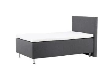 Mesa Sängpaket Ramsäng 120x200 cm - Mörkgrå - Möbler - Säng - Komplett sängpaket