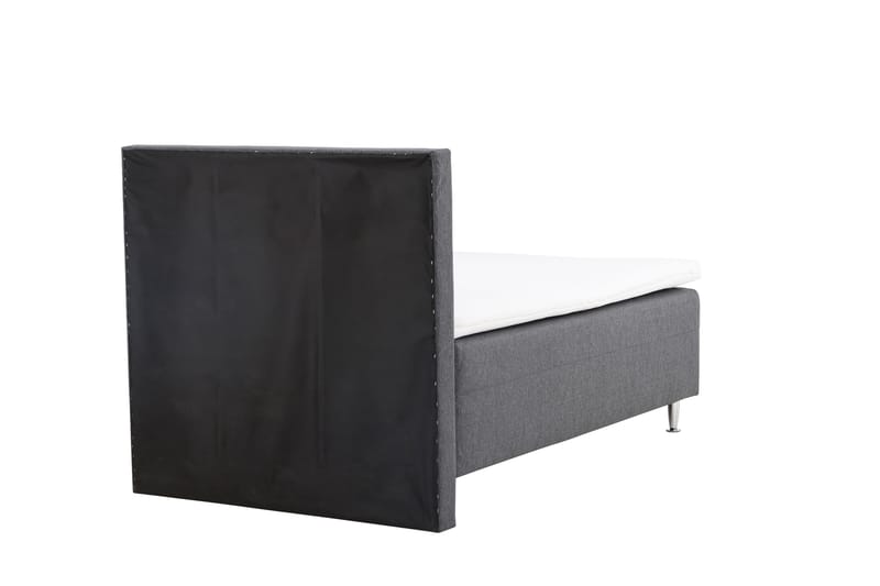 Monki Sängpaket Ramsäng 120x200 cm - Mörkgrå - Komplett sängpaket - Ramsäng