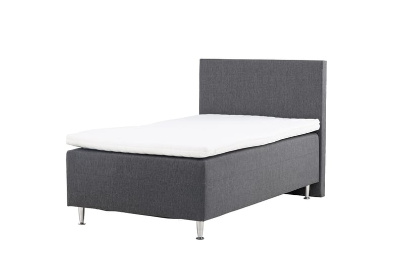 Mesa Sängpaket Ramsäng 120x200 cm - Mörkgrå - Möbler - Säng - Komplett sängpaket