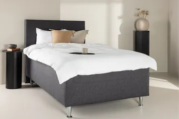 Mesa Sängpaket Ramsäng 120x200 cm - Mörkgrå - Möbler - Säng - Komplett sängpaket