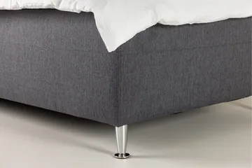 Mesa Sängpaket Ramsäng 120x200 cm - Mörkgrå - Möbler - Säng - Komplett sängpaket