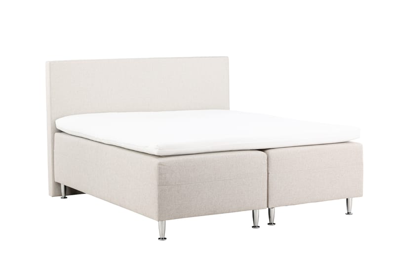 Monki Sängpaket Ramsäng 180x200 cm - Beige - Komplett sängpaket - Ramsäng