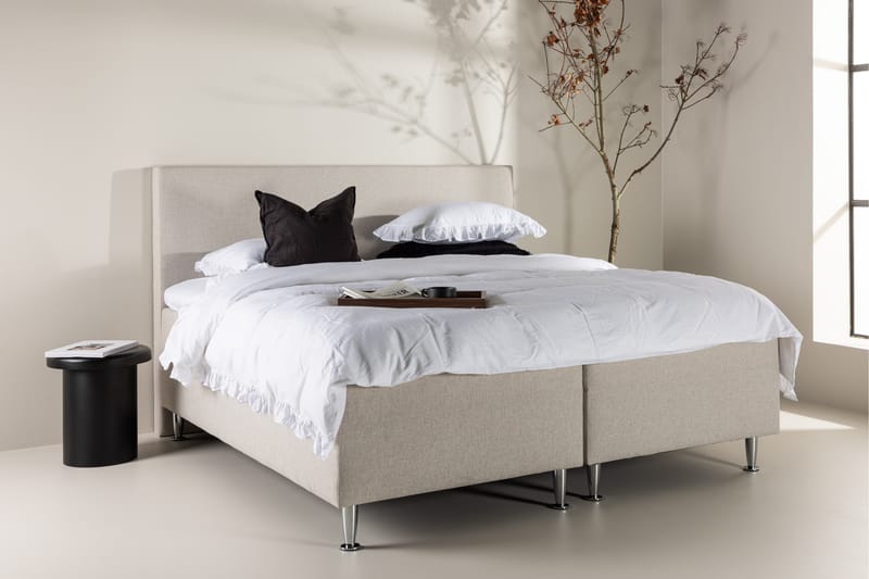 Mesa Sängpaket Ramsäng 180x200 cm - Beige - Möbler - Säng - Komplett sängpaket