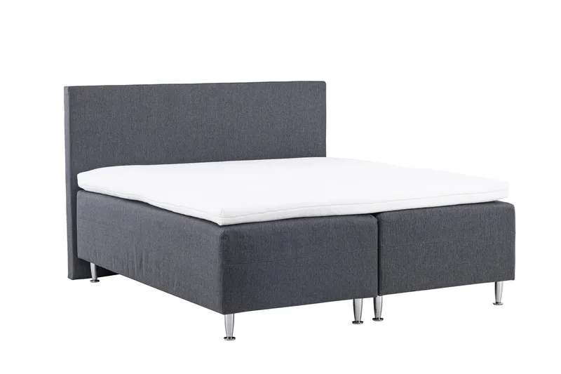 Mesa Sängpaket Ramsäng 180x200 cm, Mörkgrå