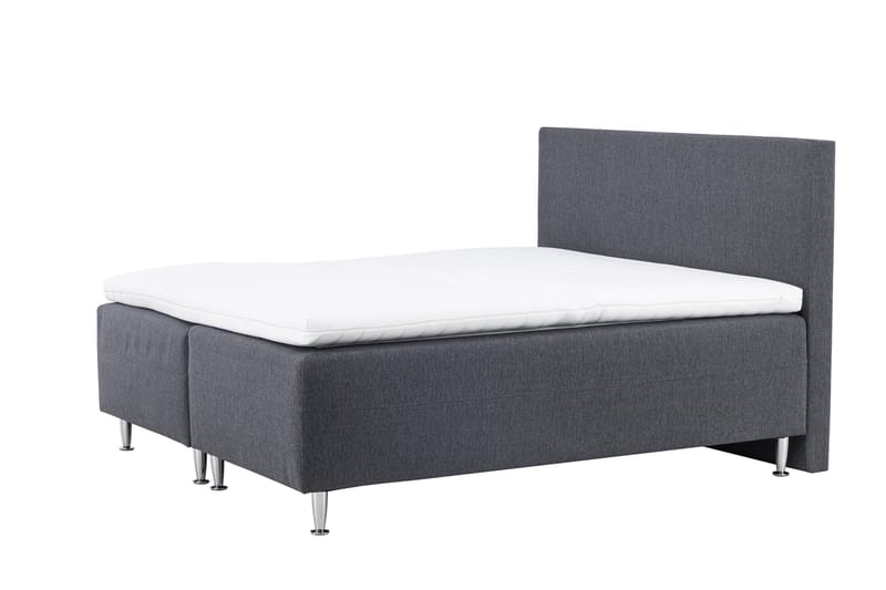 Mesa Sängpaket Ramsäng 180x200 cm - Mörkgrå - Möbler - Säng - Komplett sängpaket