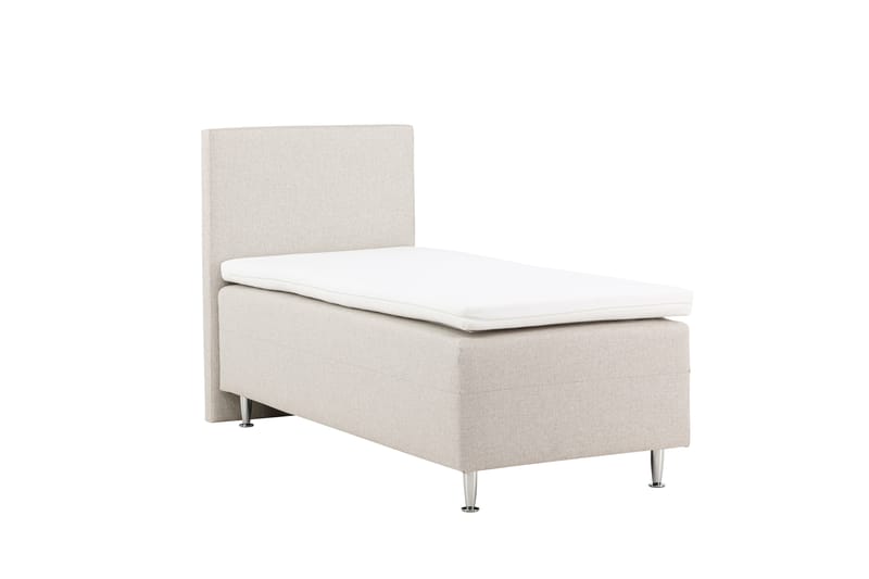 Monki Sängpaket Ramsäng 90x200 cm - Beige - Komplett sängpaket - Ramsäng