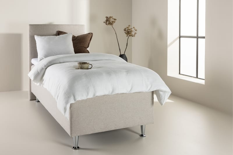 Mesa Sängpaket Ramsäng 90x200 cm - Beige - Möbler - Säng - Komplett sängpaket