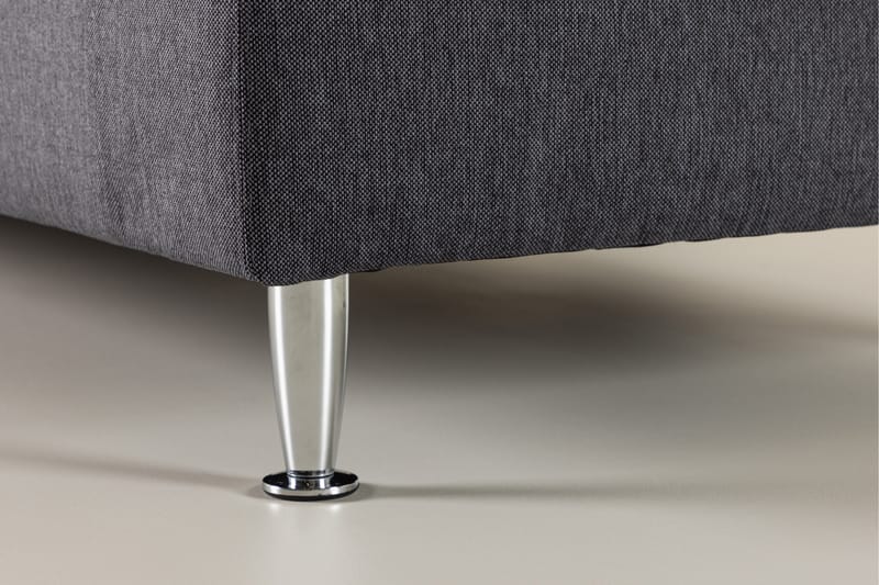 Mesa Sängpaket Ramsäng 90x200 cm - Mörkgrå - Möbler - Säng - Komplett sängpaket